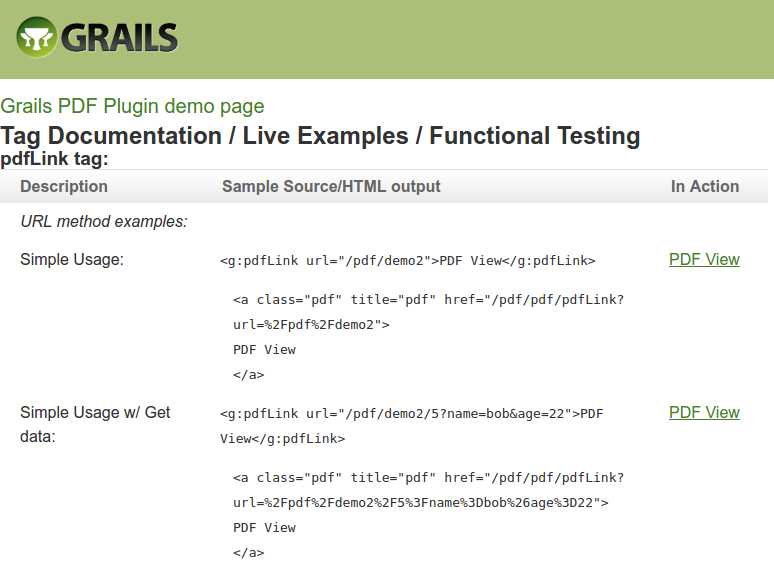 Grails PDF Plugin XXE